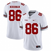 Ohio State Buckeyes 86 Jeff Heuerman White Nike College Football Jersey Dzhi,baseball caps,new era cap wholesale,wholesale hats